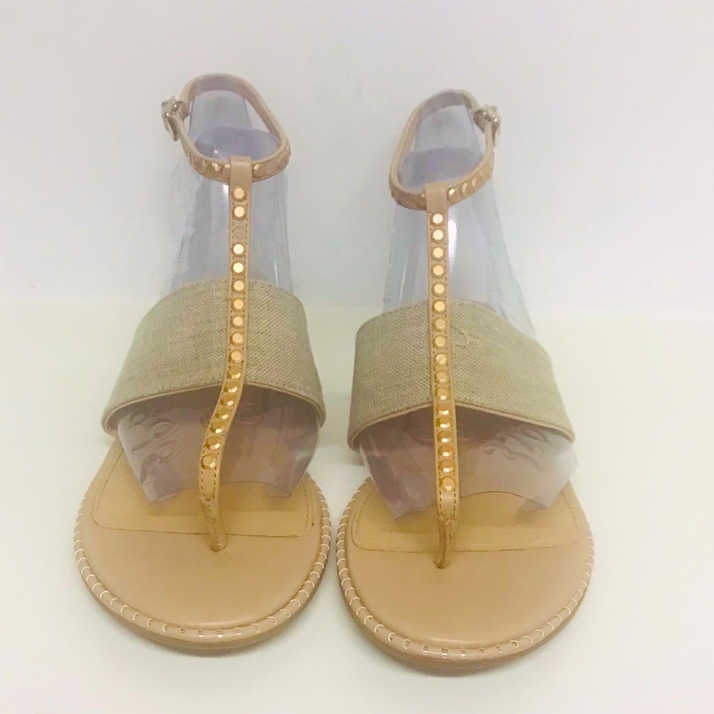 Antonio Melani T-strap Slingback Buckle Sandal